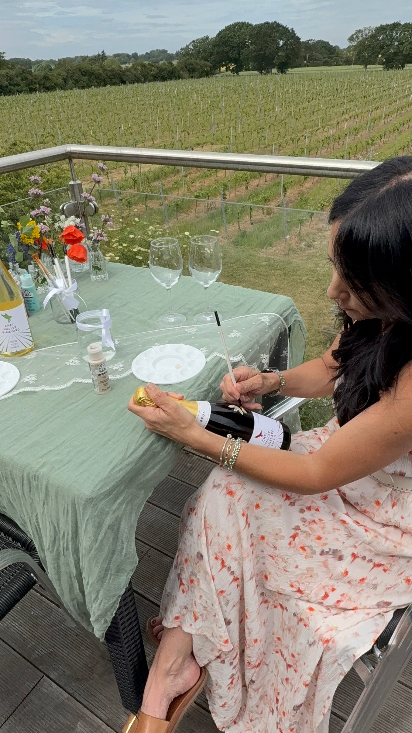 Bottles & Brushes at Chet Vineyard NORWICH