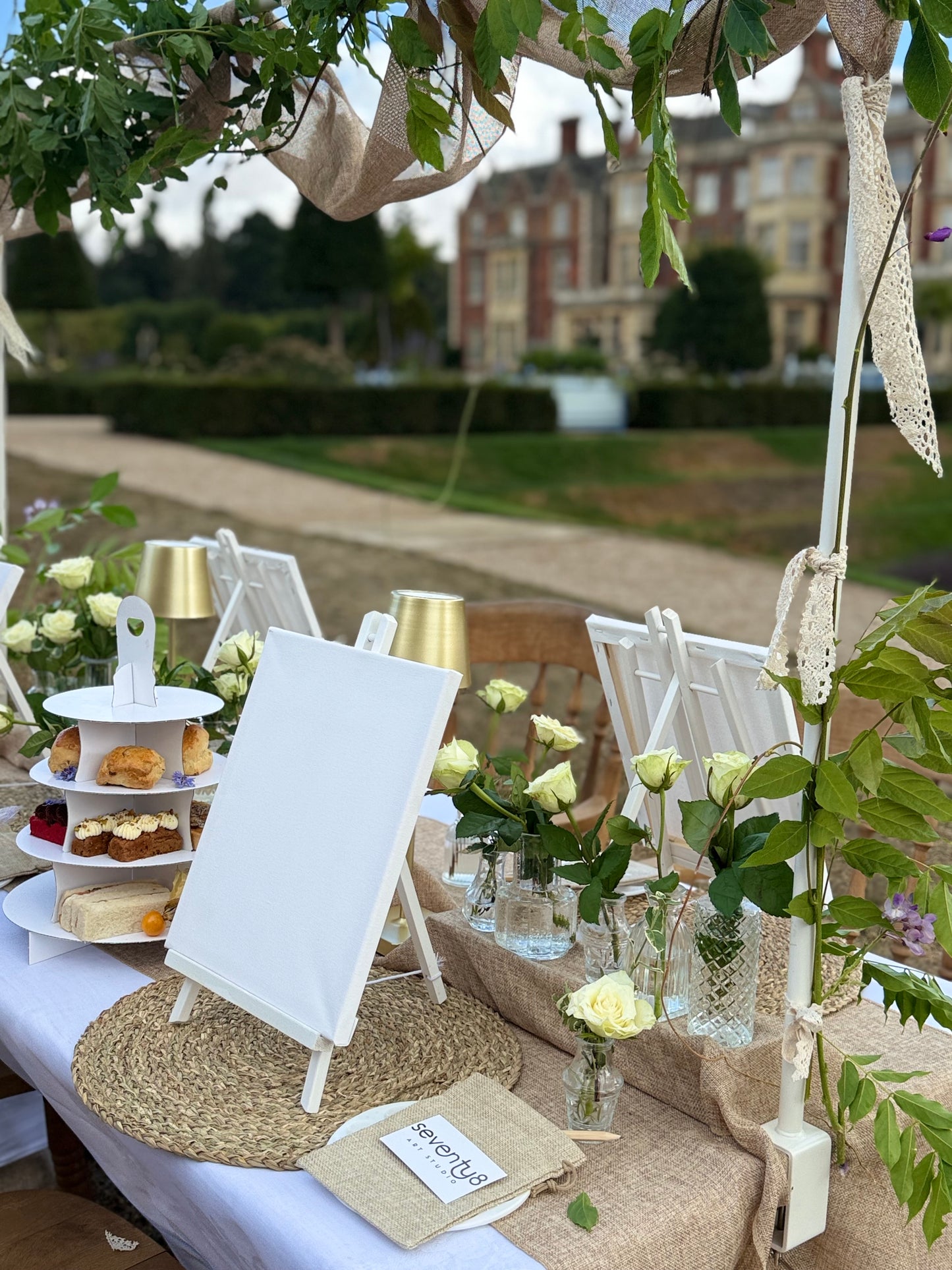 SANDRINGHAM IN WATERCOLOUR: An Afternoon Tea & Painting Experience 
 24/25th September 2026