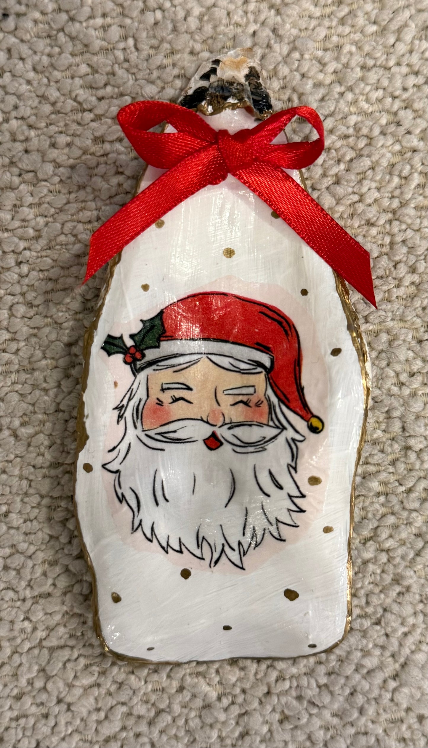 Christmas decoupage Sea & Oyster shells, trinket dishes & decorations @ The Walled Garden Friday 19th December 10-1pm