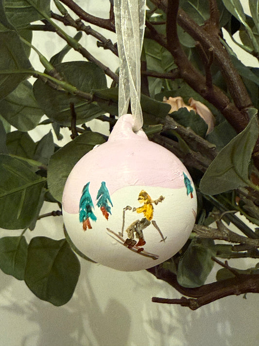 SOLD OUT 🙂 Christmas ceramic bauble hand painted workshop, Friday Dec 12th - 12-3pm @ The Walled Garden